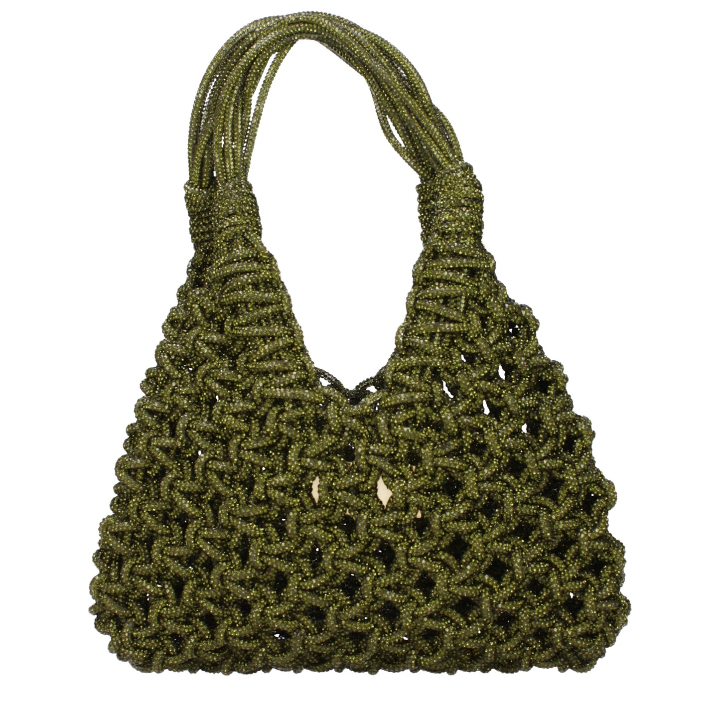 Hibourama Handbags Women Rhinestone Green/Khaki