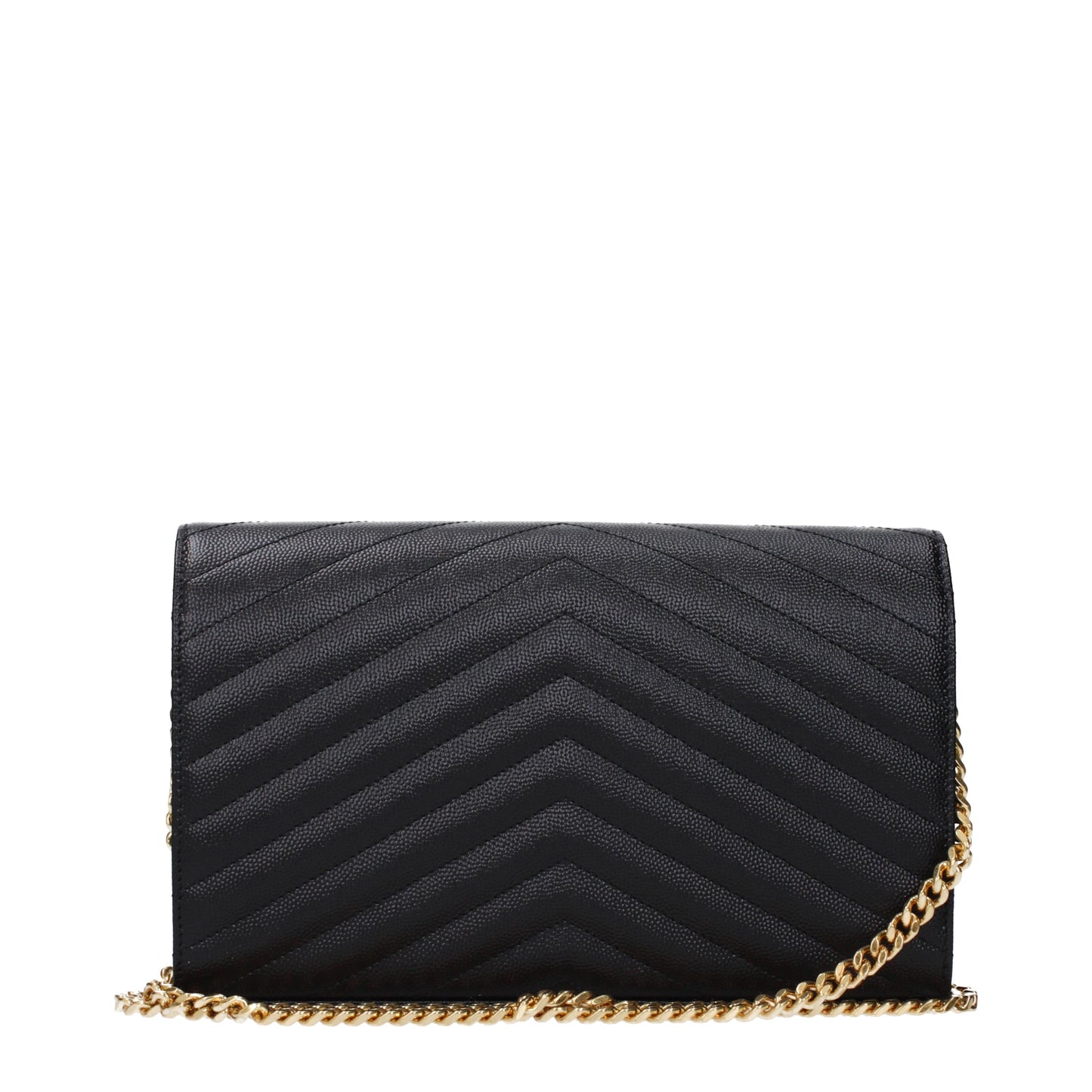 Saint Laurent Clutches Women Leather Black
