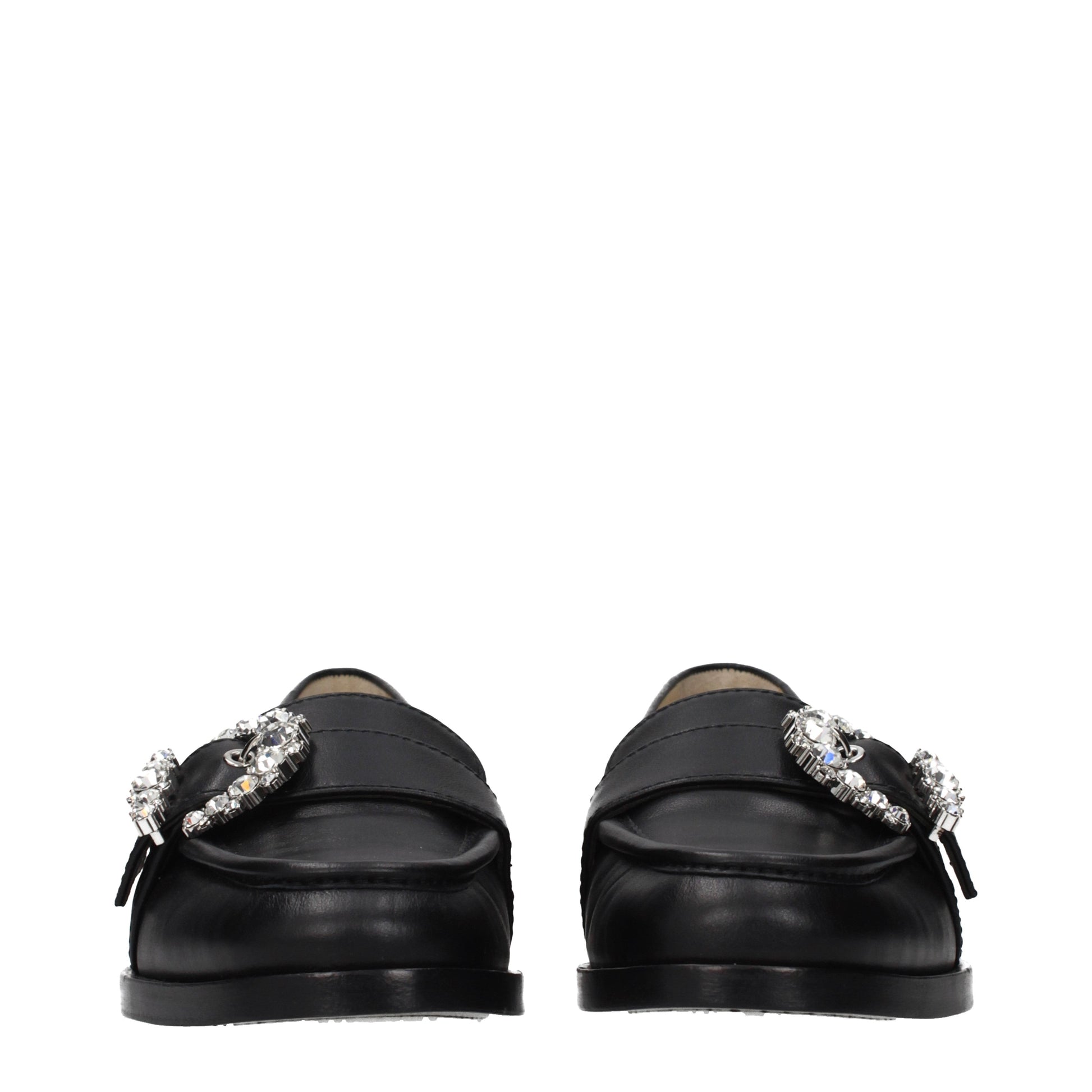 Jimmy Choo Women's Loafers Leather