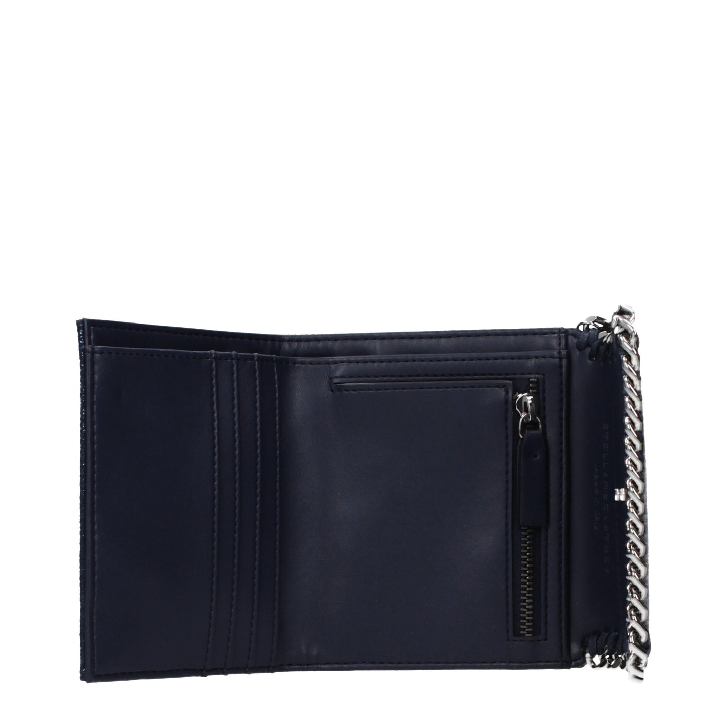 Stella McCartney Wallets Women Eco Suede Blue/Ink