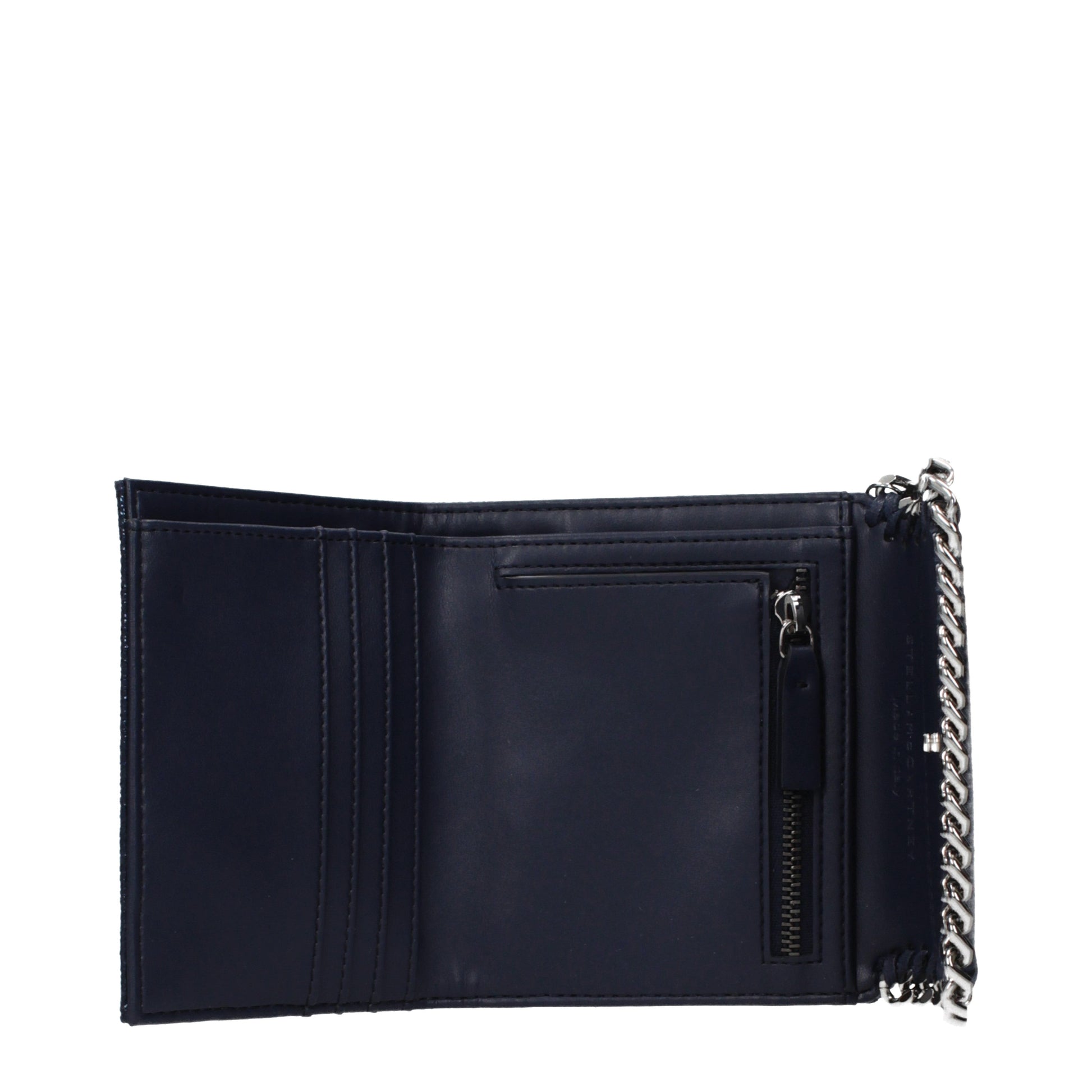 Stella McCartney Wallets Women Eco Suede Blue/Ink
