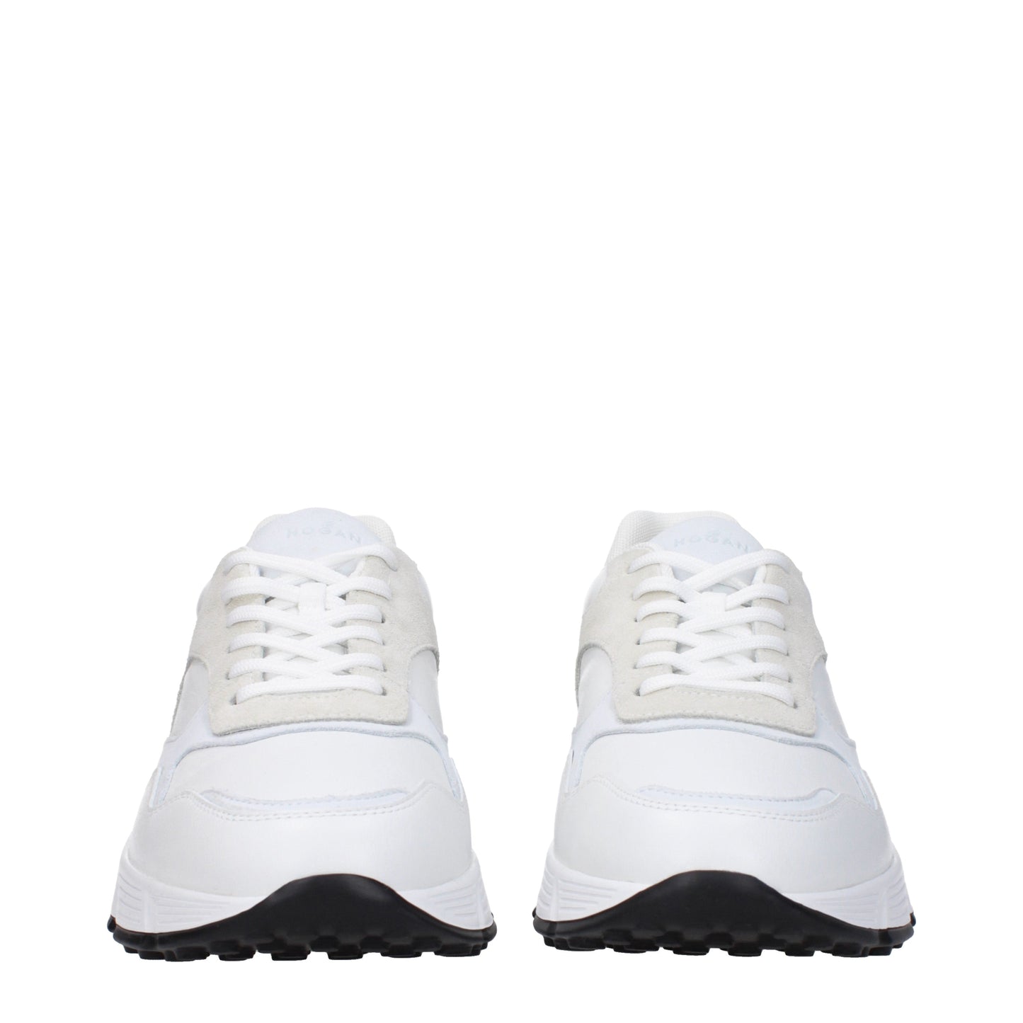 Hogan Men's Sneakers in Leather White/Beige