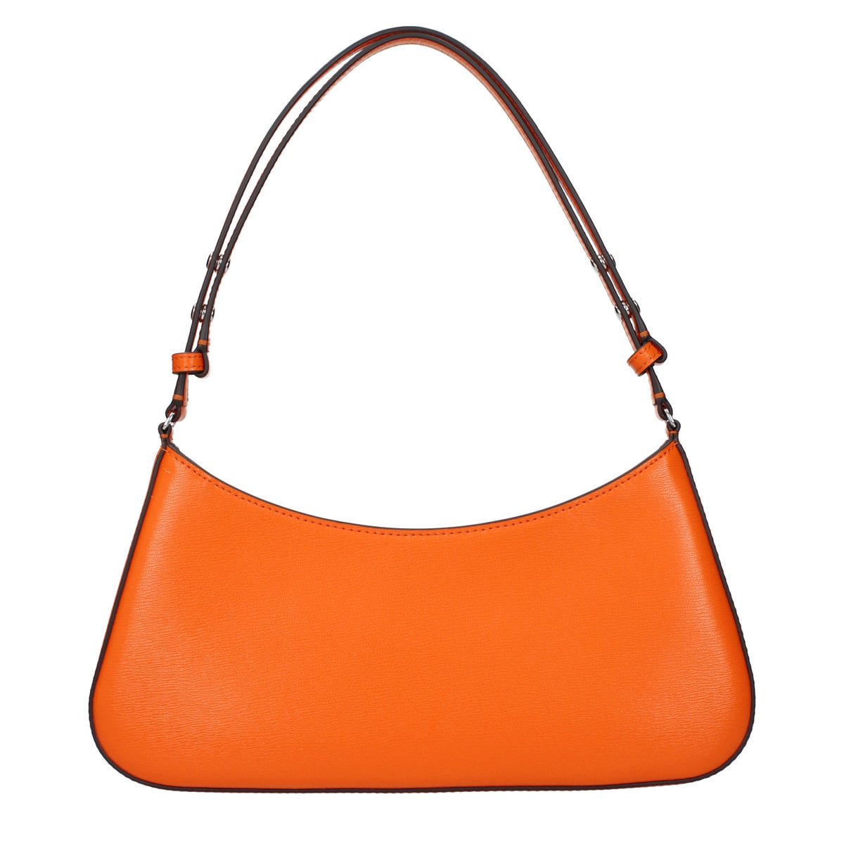Tory Burch Shoulder Bags Women Leather Orange/Mandarin