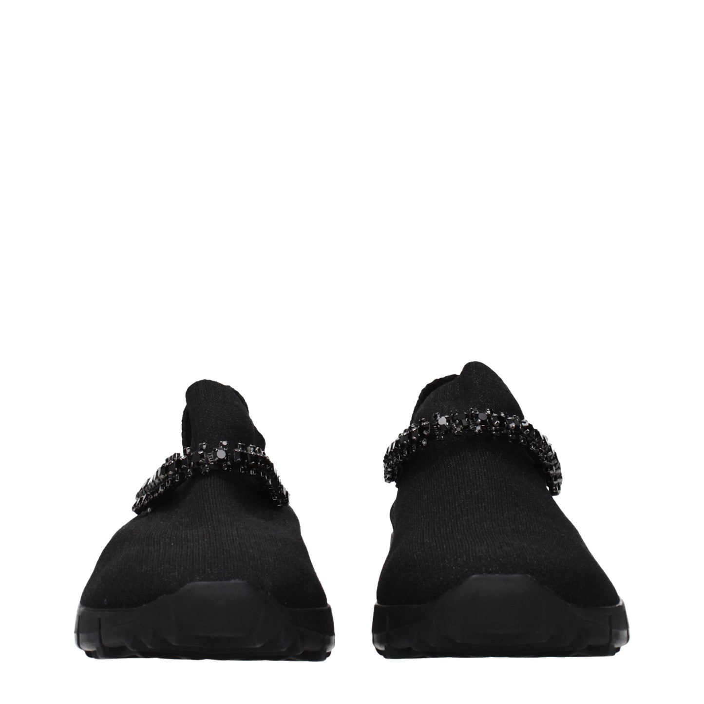 Jimmy Choo Slip on Women Fabric  Black