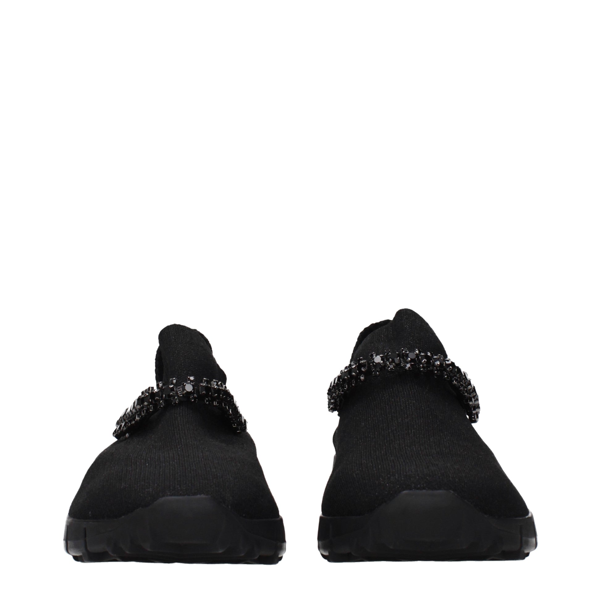 Jimmy Choo Slip on Women Fabric  Black