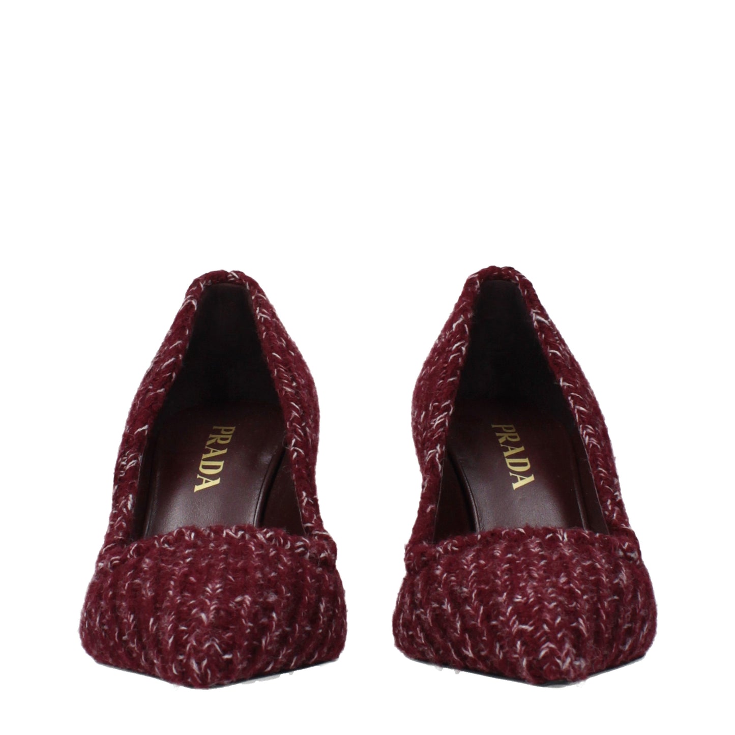Prada Pumps Women Fabric  Red/Purple