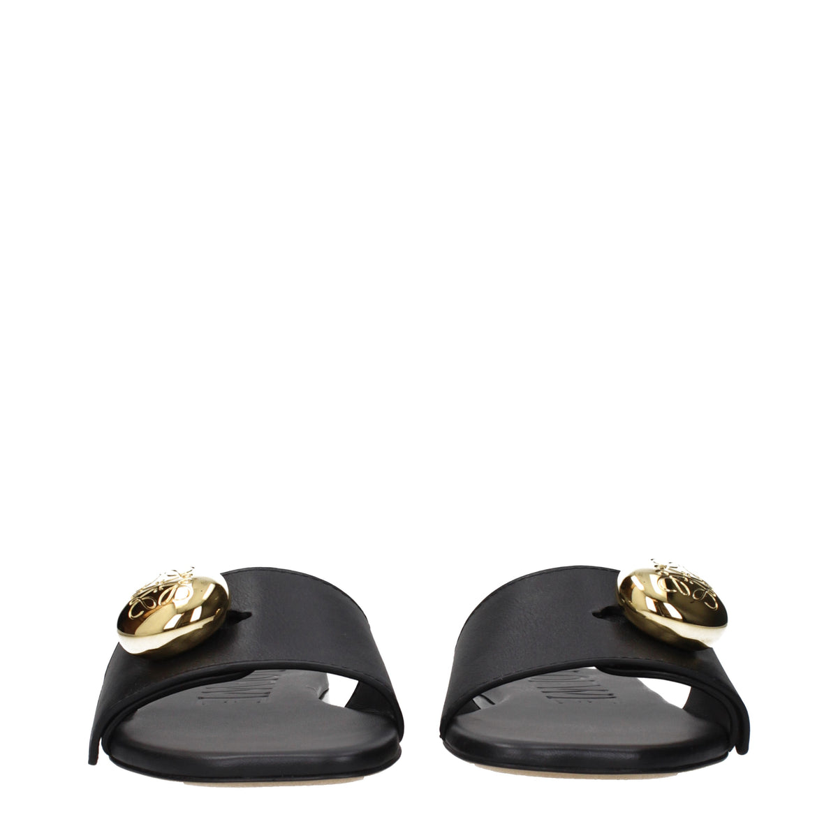 Loewe Slippers and Clogs Women Leather Black