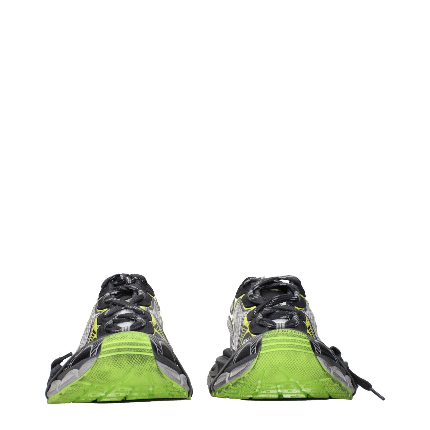 Balenciaga Sneakers Men Fabric  Gray/Green
