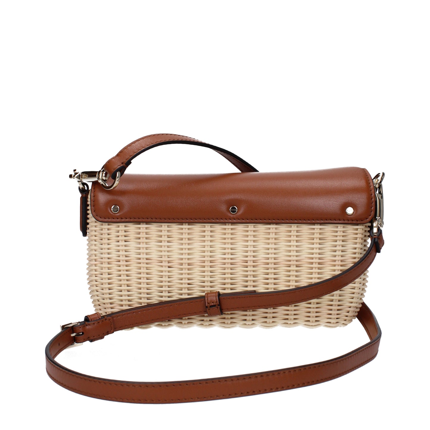 Valentino Garavani Crossbody Bags Women Raffia Beige/Brown