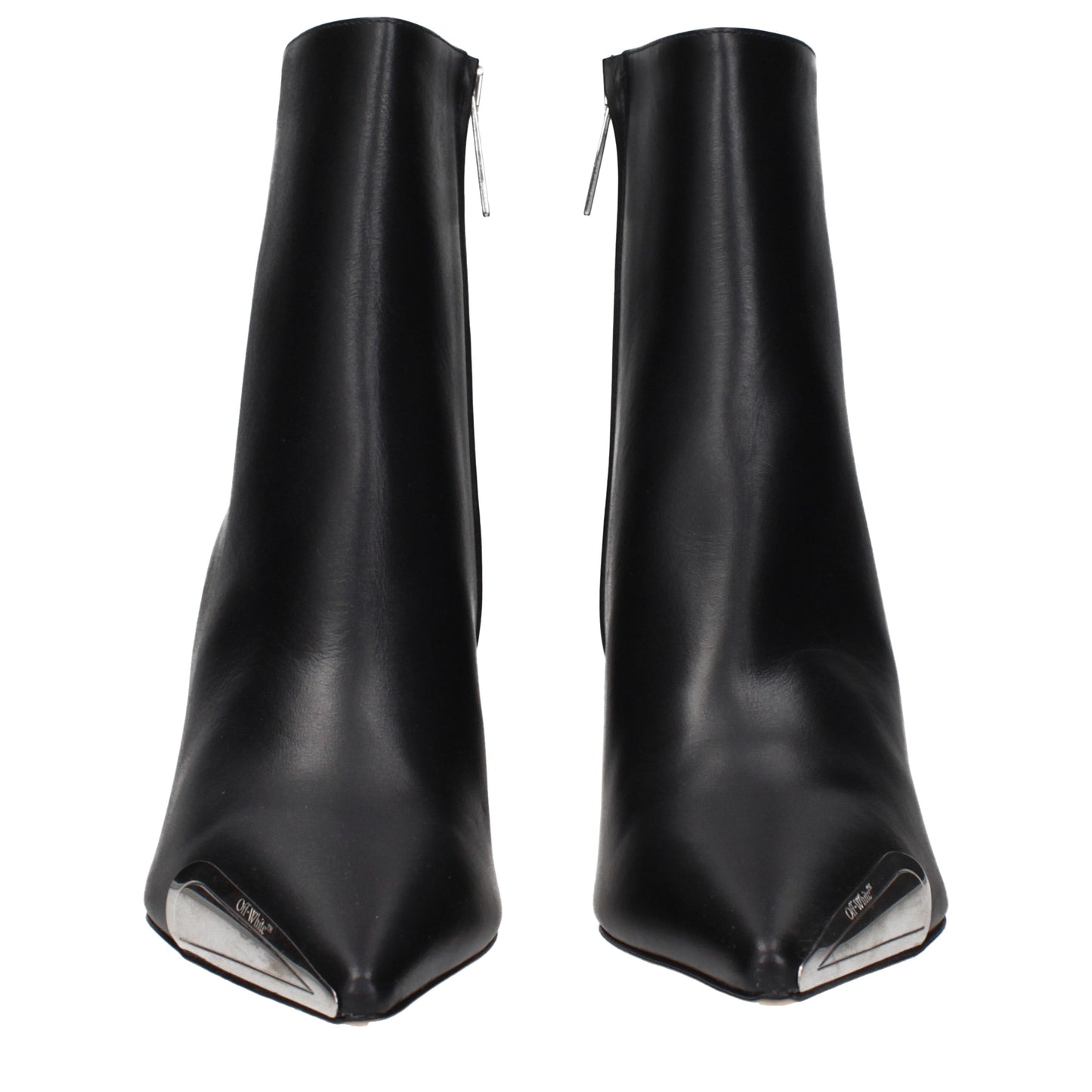 Off-White Women's Ankle Boots Leather