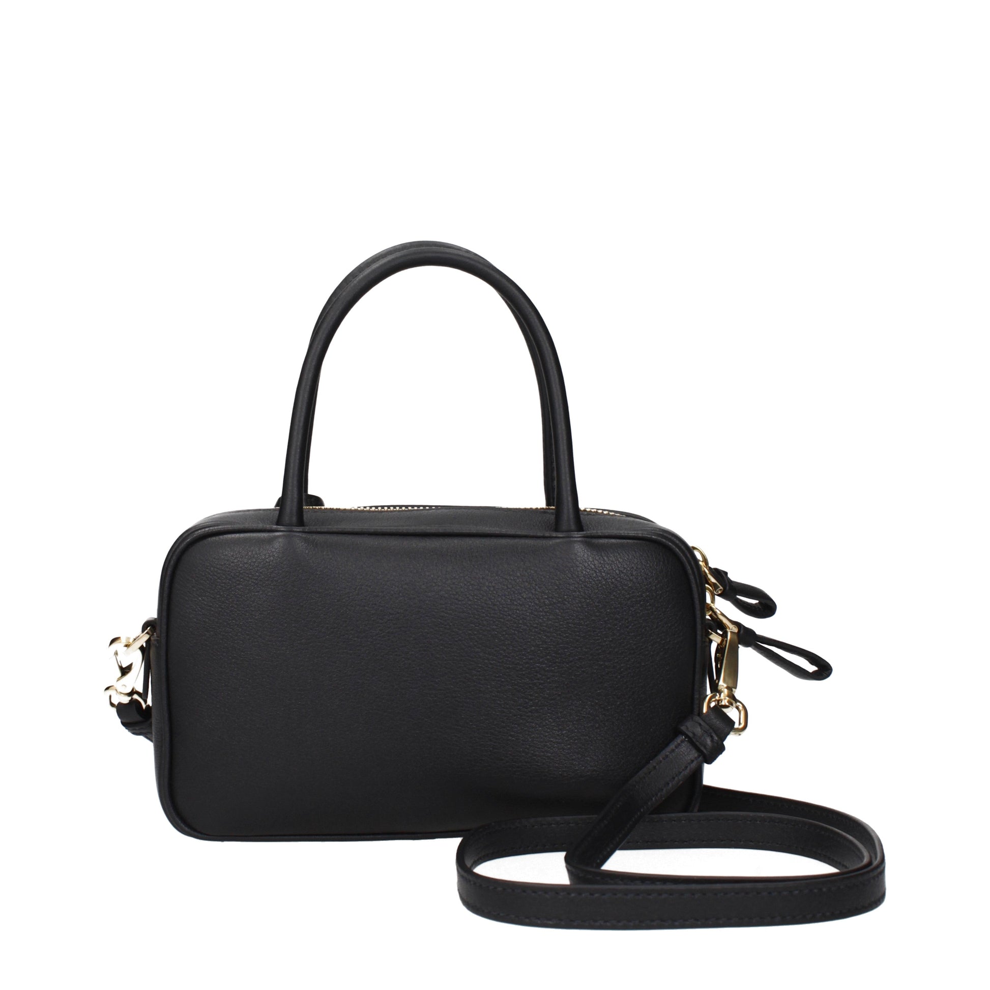 Prada Handbags Women Leather Black