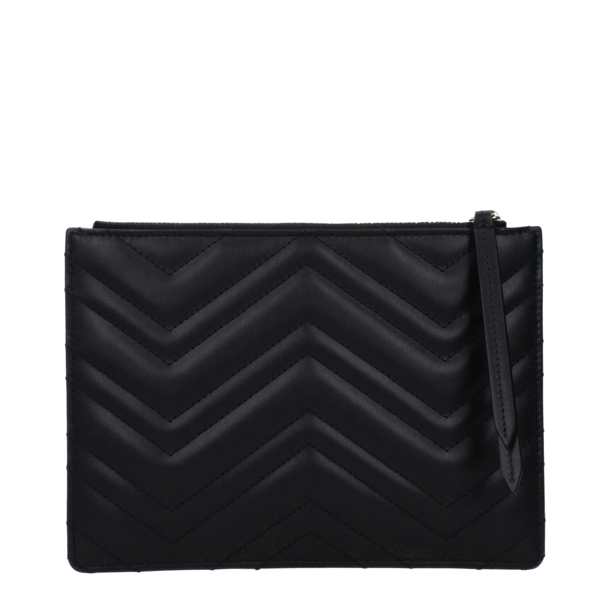 Gucci Clutches Women Leather Black
