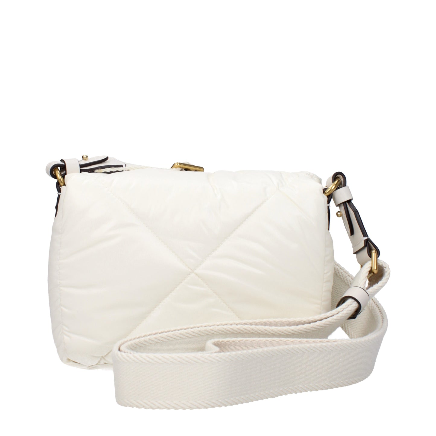 Moncler Crossbody Bags Women Fabric  White/Cream