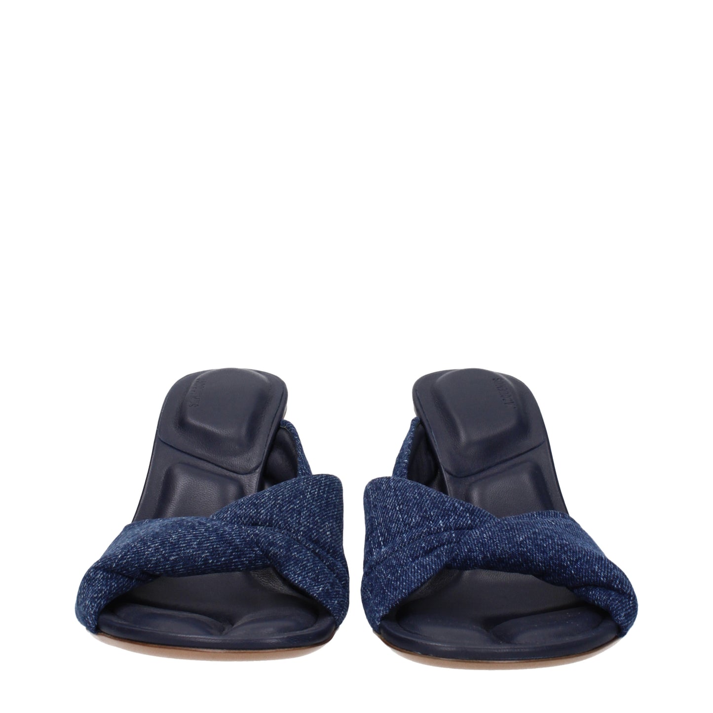 Jacquemus Women's Sandals in Fabric  Blue/Jeans