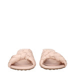 Bottega Veneta Sandals Women Leather Pink/Cameo