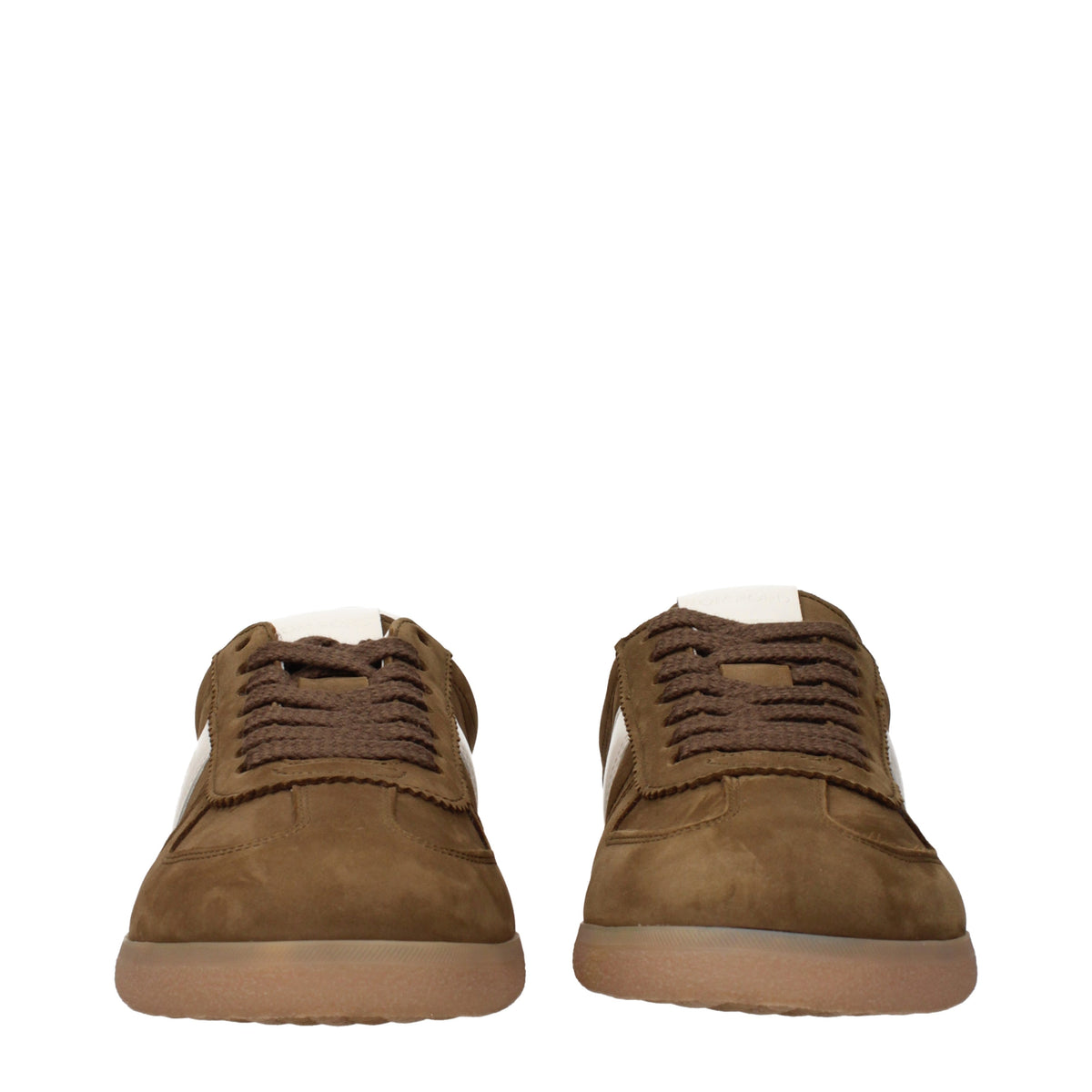 Tom Ford Sneakers Men Suede Brown/Amber