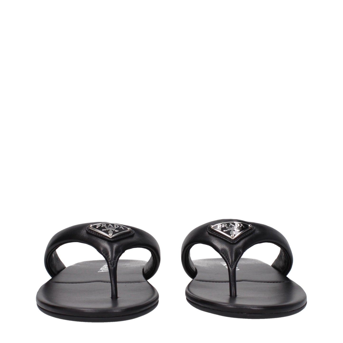 Prada Women's Flip Flops Leather