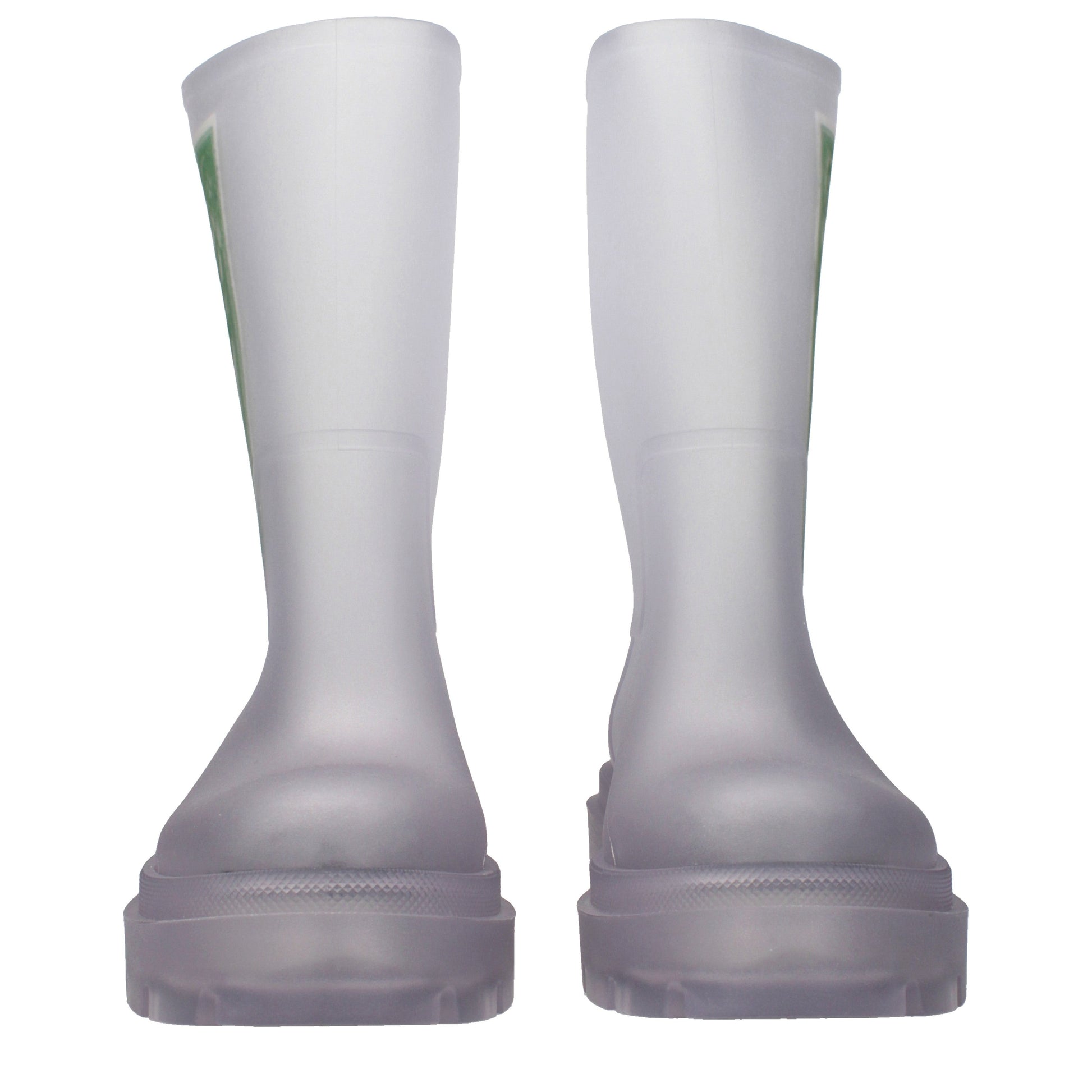 Off-White Men's Ankle Boots PVC Transparent