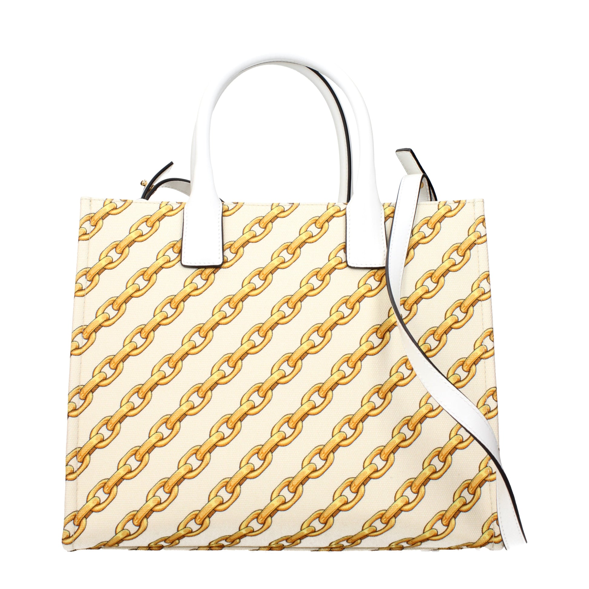 Versace Handbags Women Fabric  Beige/Porcelain