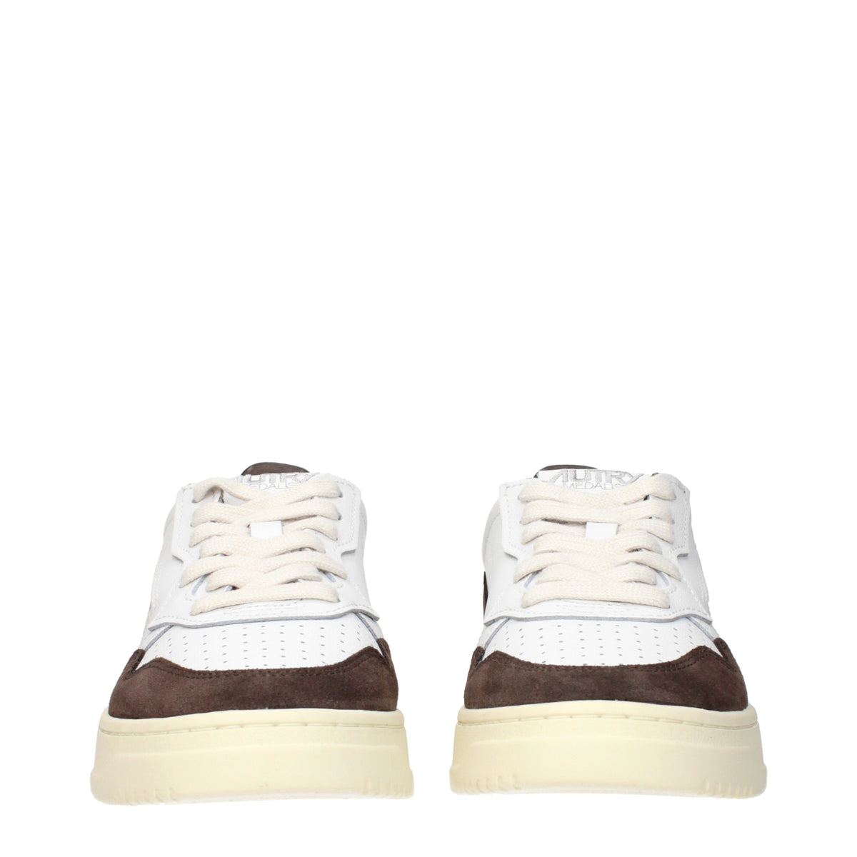 Autry Sneakers Women Leather White/Mahogany