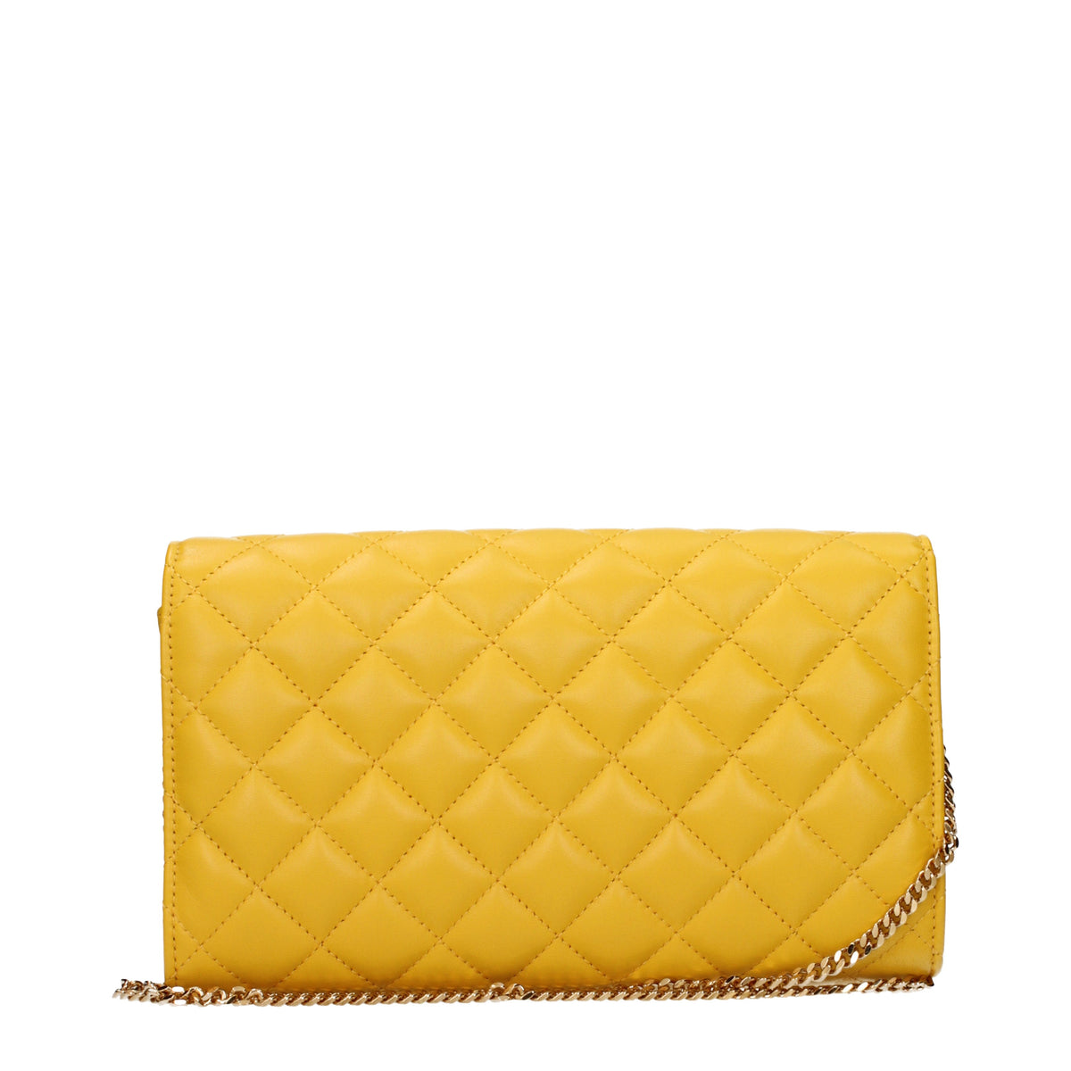 Versace Clutches Women Leather Yellow/Marigold