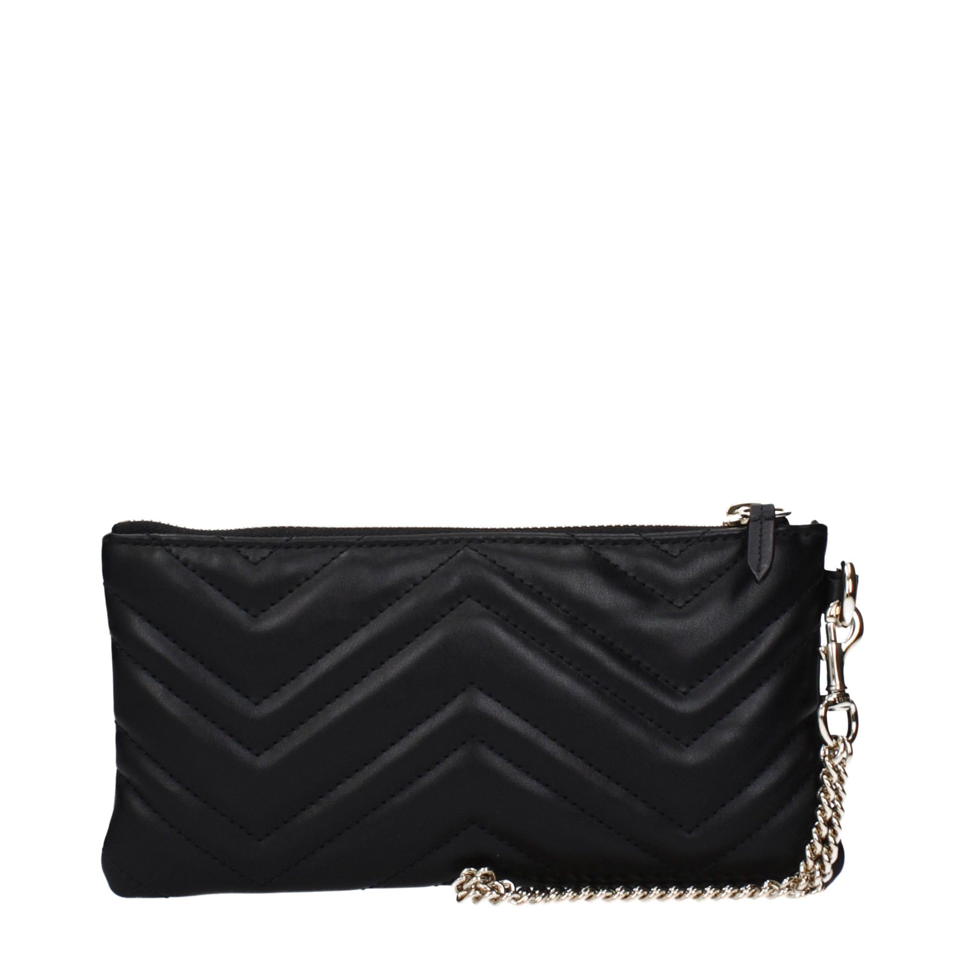 Gucci Clutches Women Leather Black
