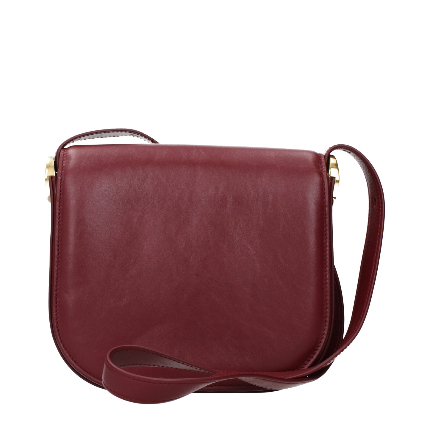 Jil Sander Crossbody Bags Women Leather Red/Bordeaux