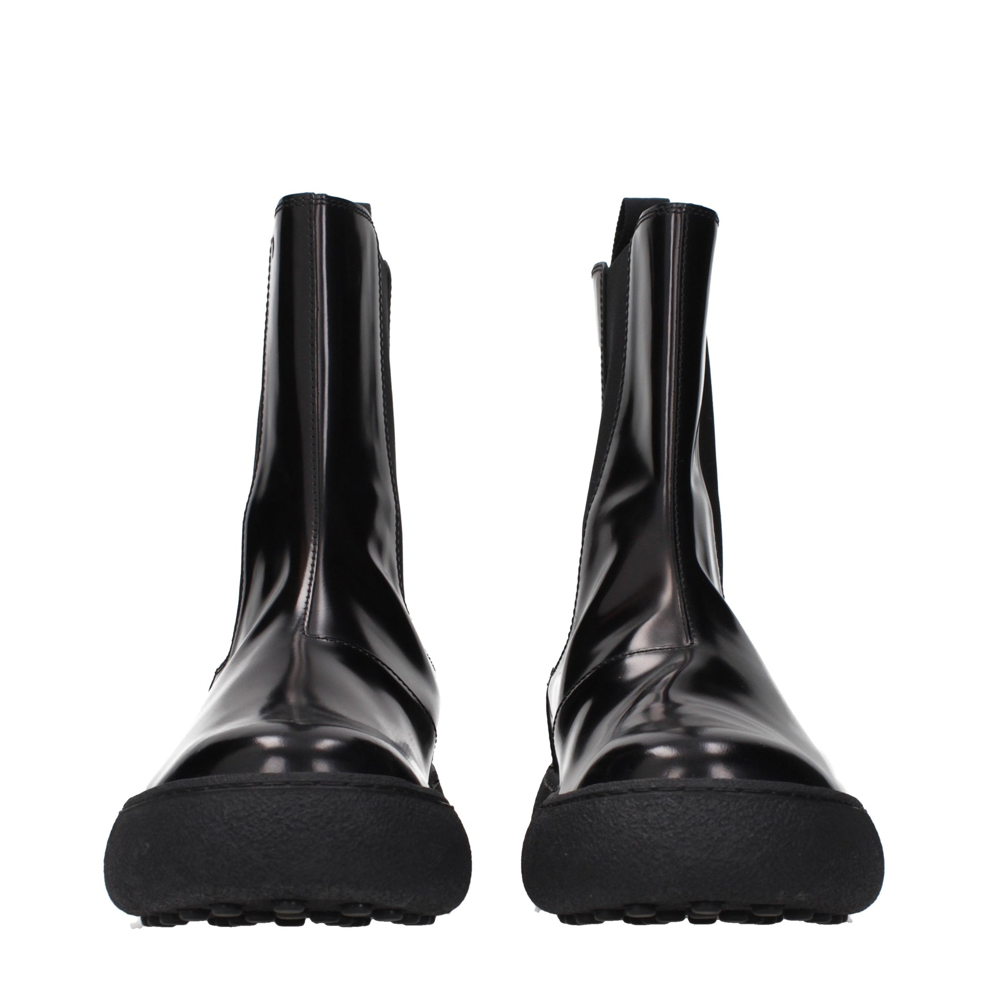 Tod's Ankle Boots Women Leather Black