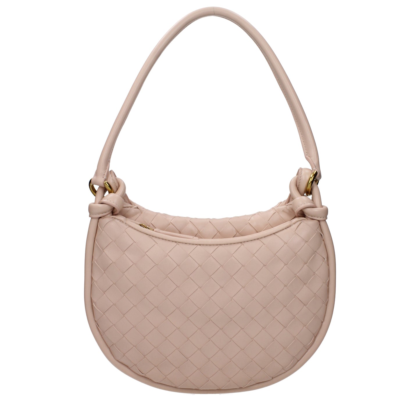 Bottega Veneta Handbags Women Leather Pink/Lotus