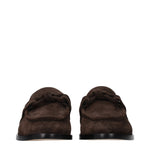 Bottega Veneta Loafers Men Suede Brown/Dark Chocolate