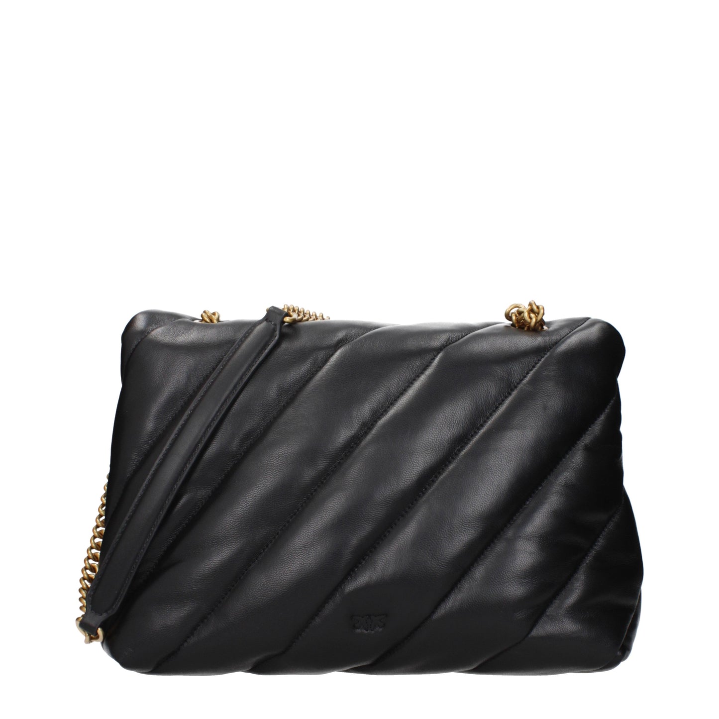 Pinko Shoulder Bags Women Leather Black