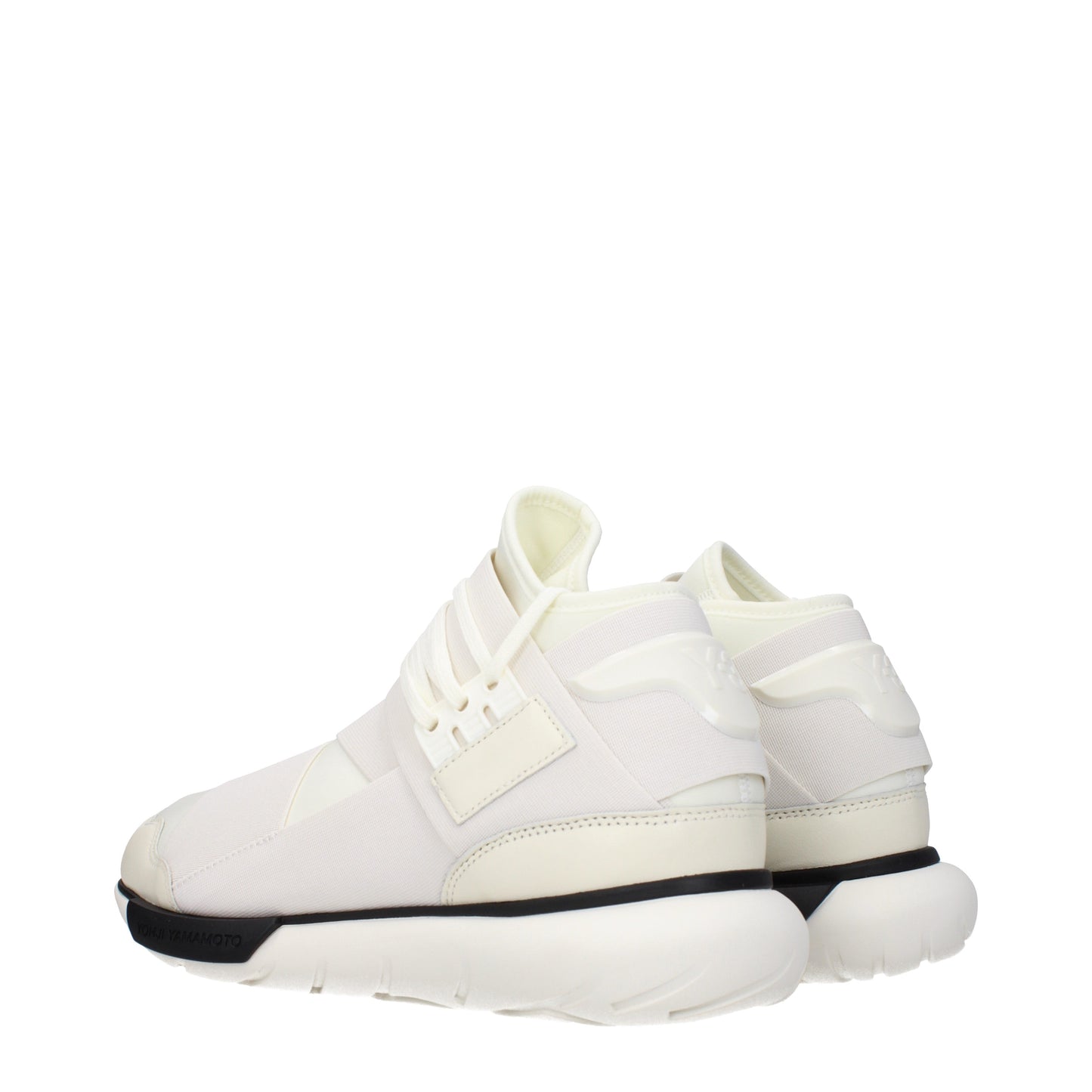 Y3 Yamamoto Men's Sneakers in Fabric  Beige/Ivory