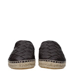 Bottega Veneta Espadrilles Women Leather Brown/Dark Chocolate