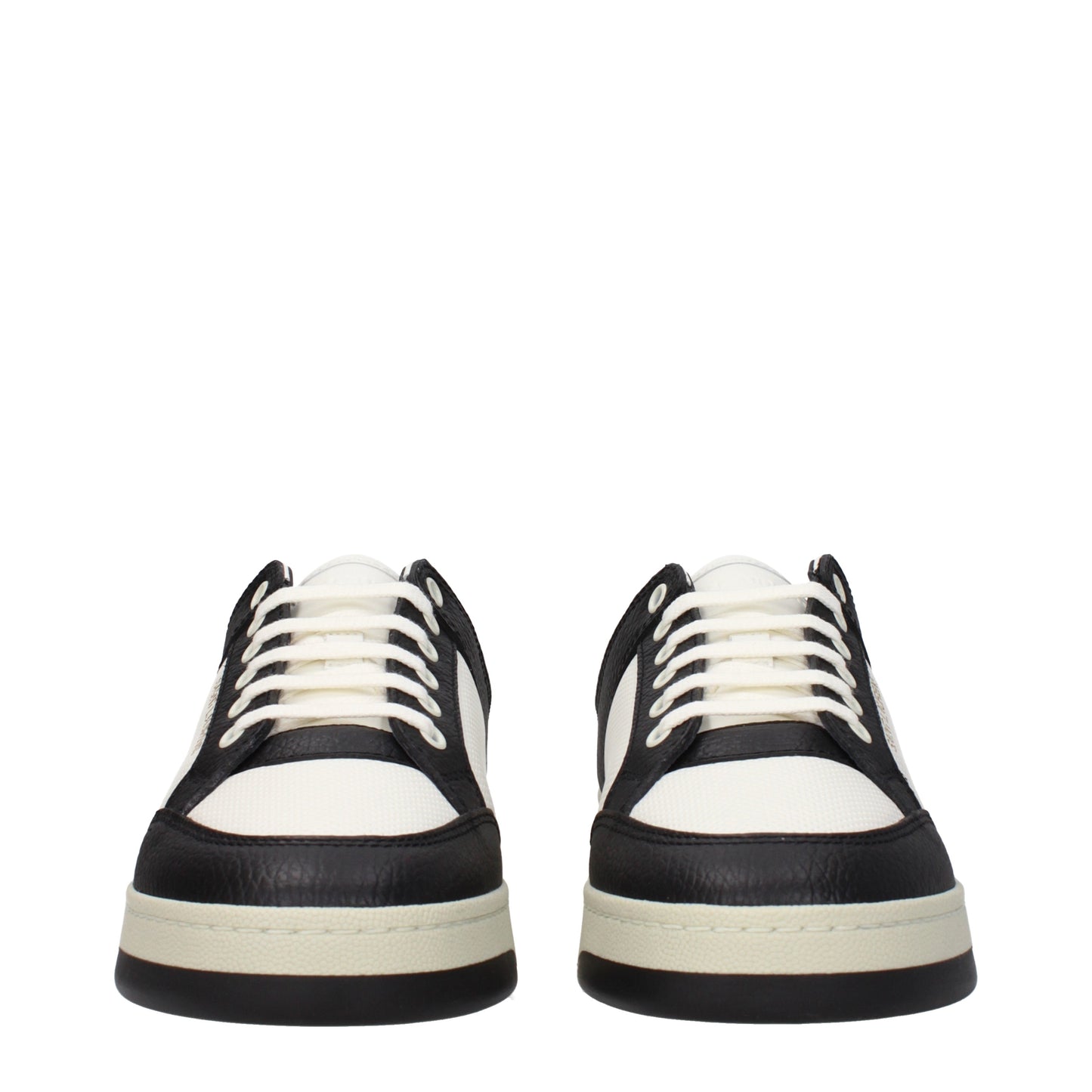 Saint Laurent Men's Sneakers in Leather White/Black