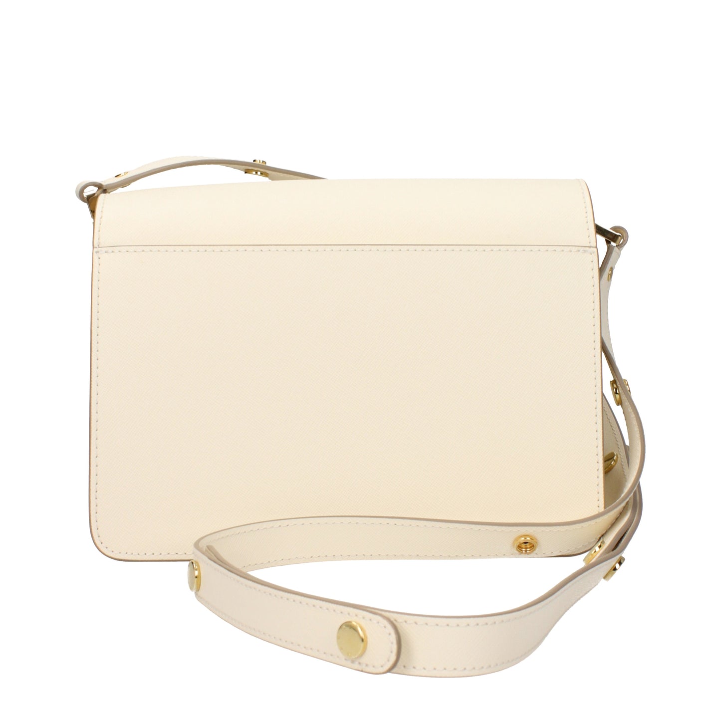 Marni Shoulder Bags Women Leather Beige/Talc