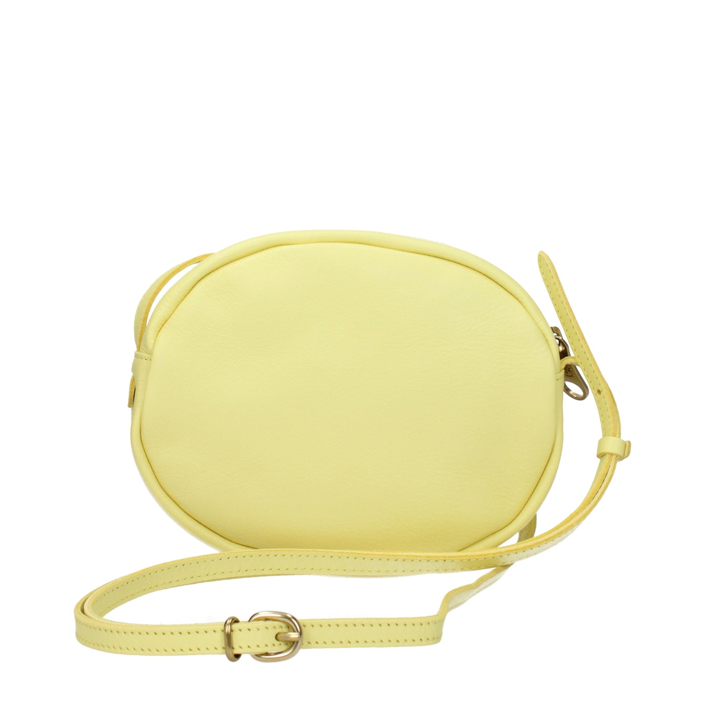 Il Bisonte Crossbody Bags Women Leather Yellow/Pastel Yellow