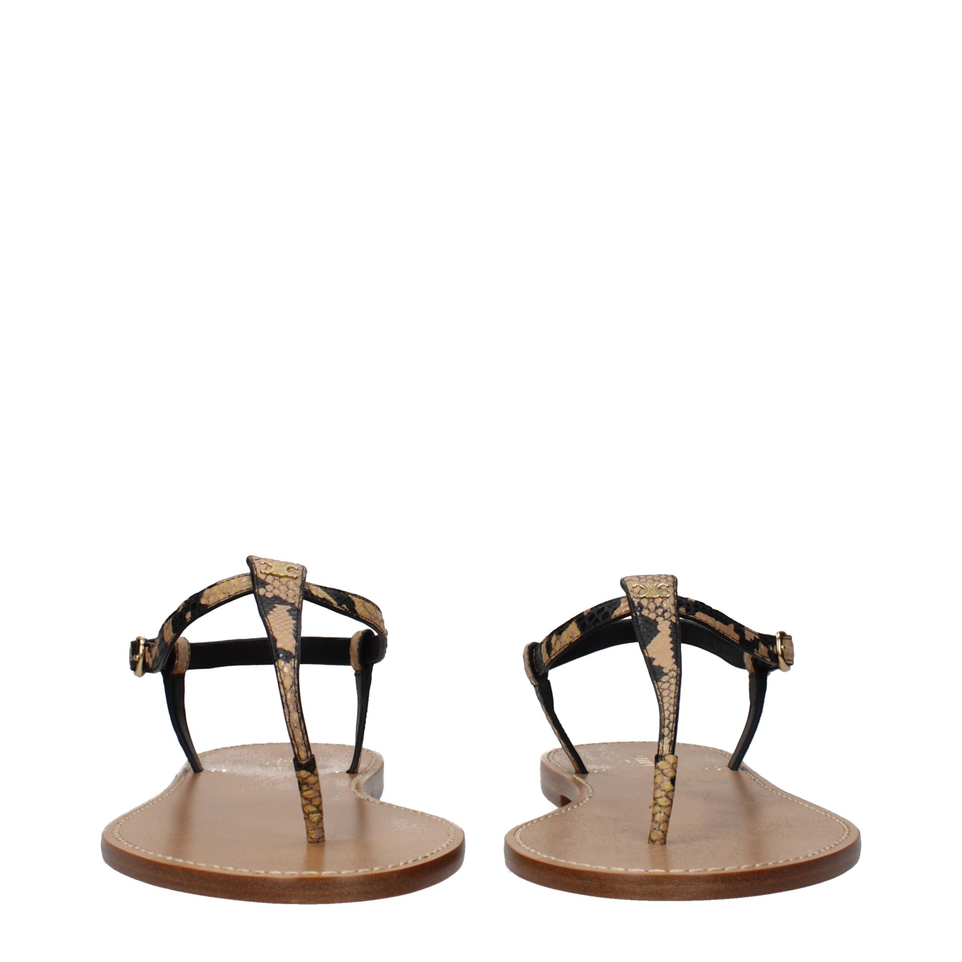 Celine Women's Flip Flops Leather