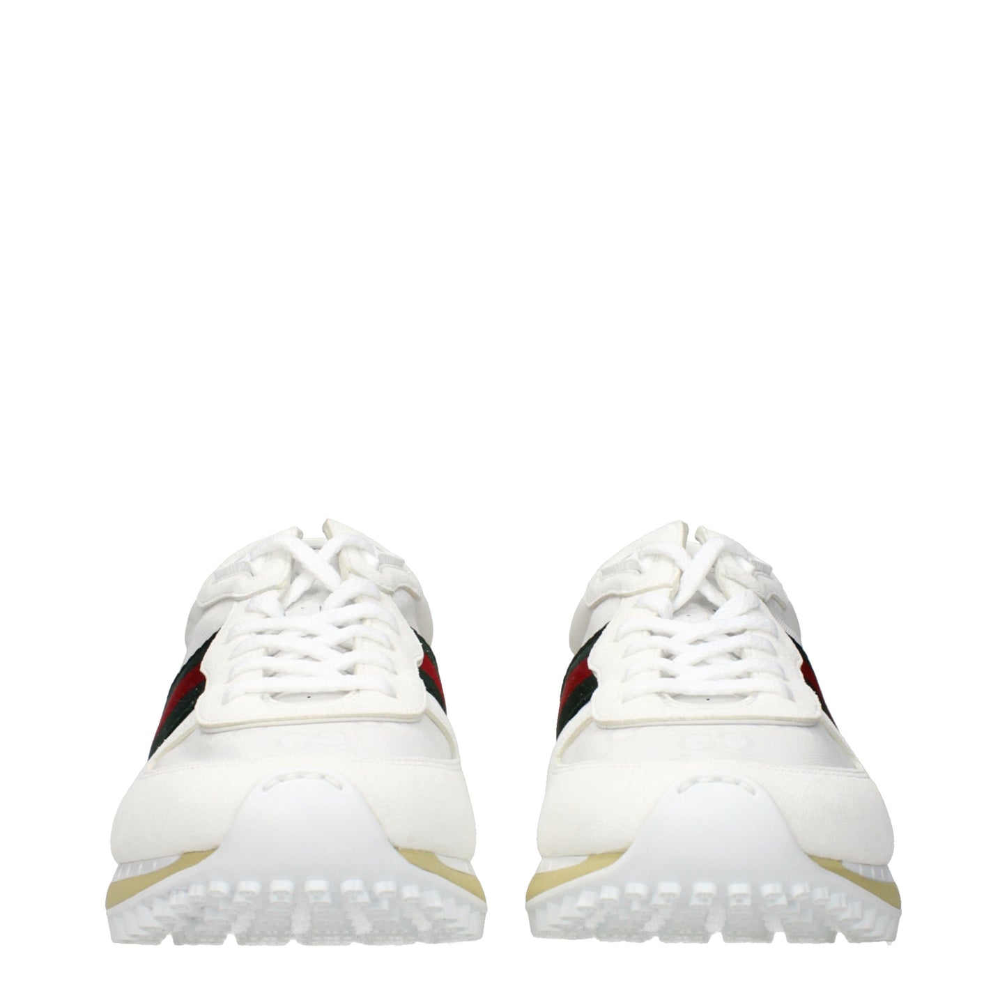 Gucci Sneakers Men Fabric  White