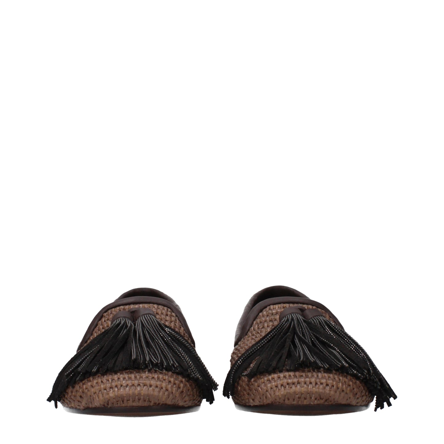 Brunello Cucinelli Women's Loafers Raffia