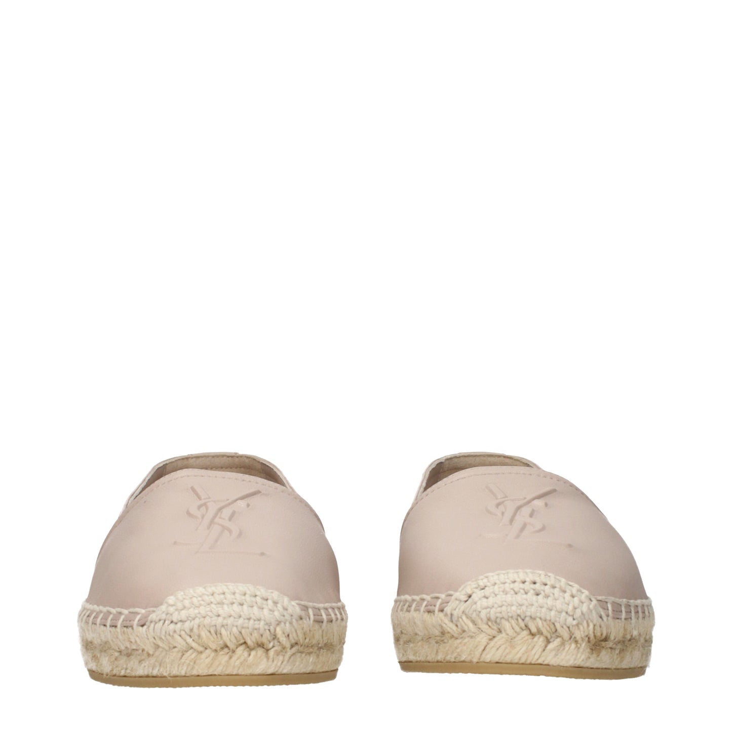 Saint Laurent Espadrilles Women Leather Beige/Powder