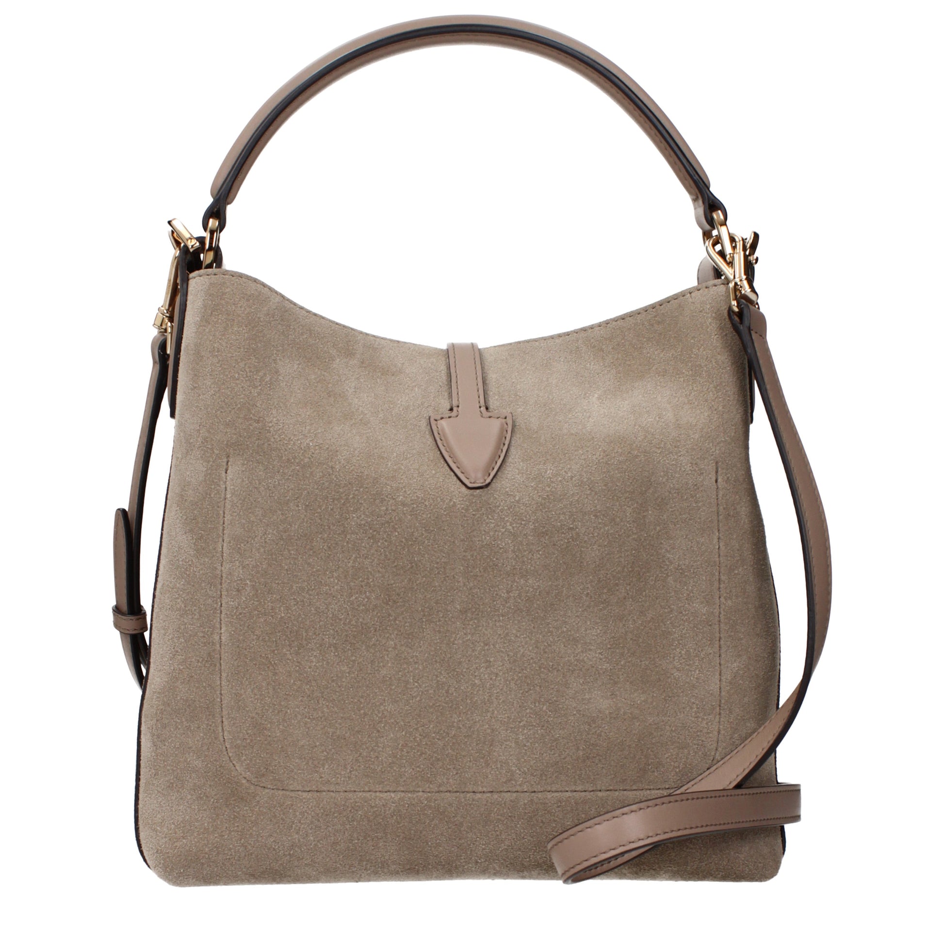 Tod's Handbags Women Suede Brown
