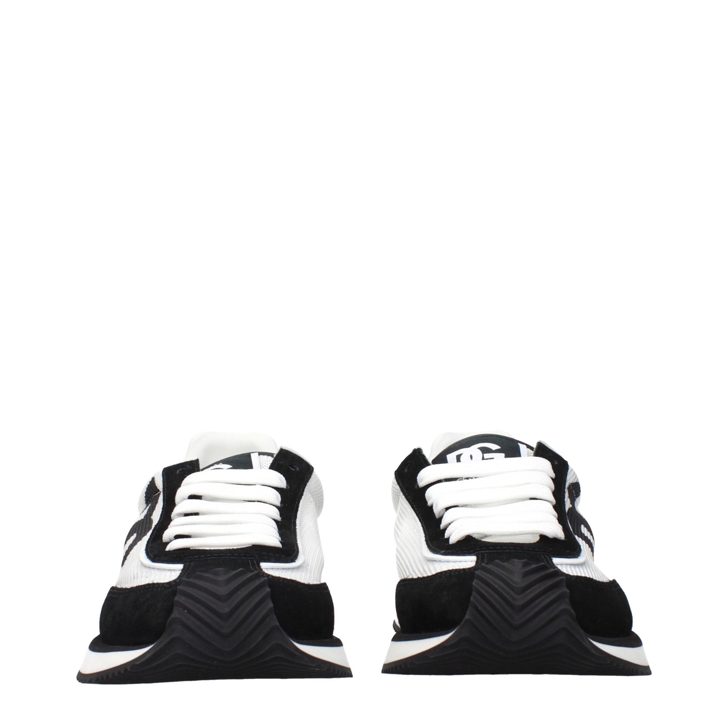 Dolce&Gabbana Sneakers Men Fabric  White/Black