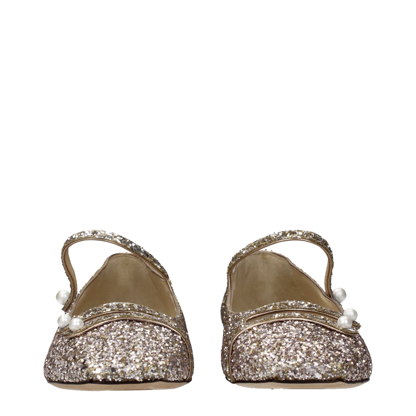 Jimmy Choo Women's Ballet Flats Glitter