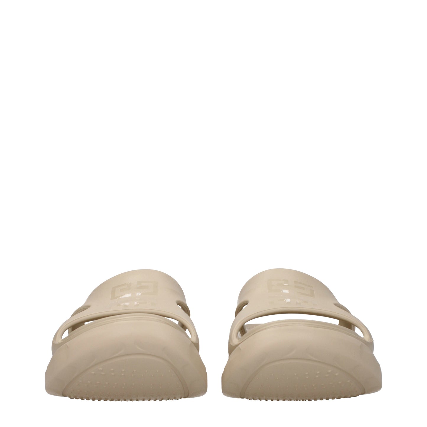 Givenchy Sandals & Slippers Men Rubber Beige