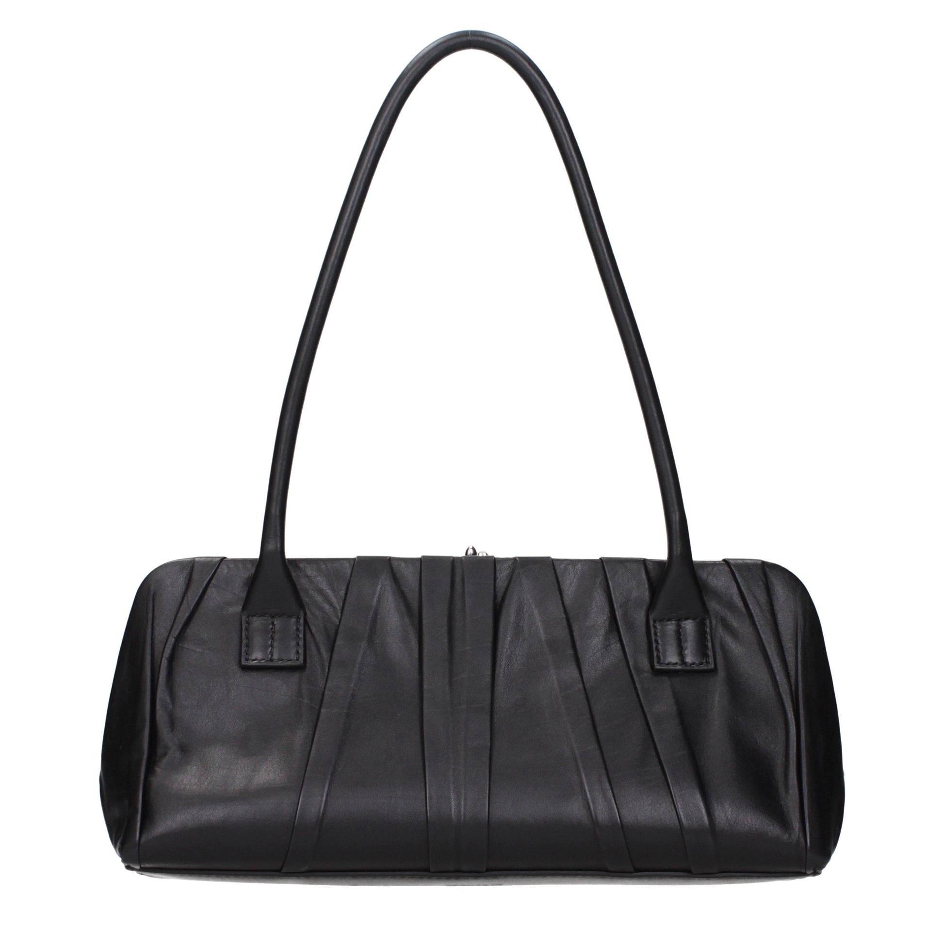 Jil Sander Shoulder Bags Women Leather Black