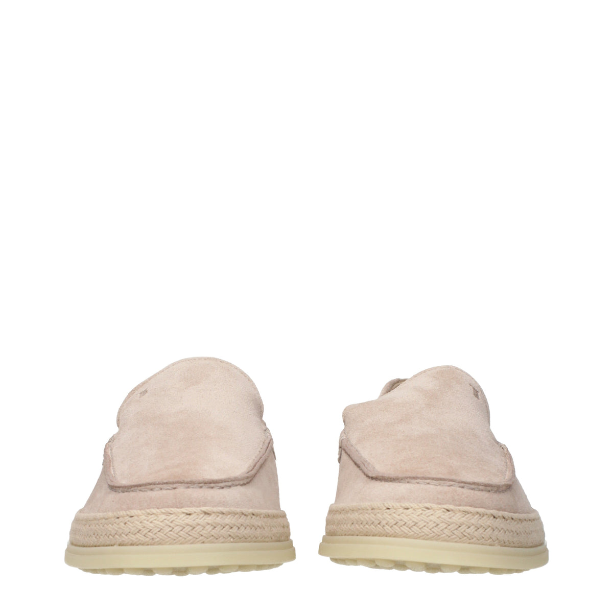 Tod's Loafers Women Suede Pink