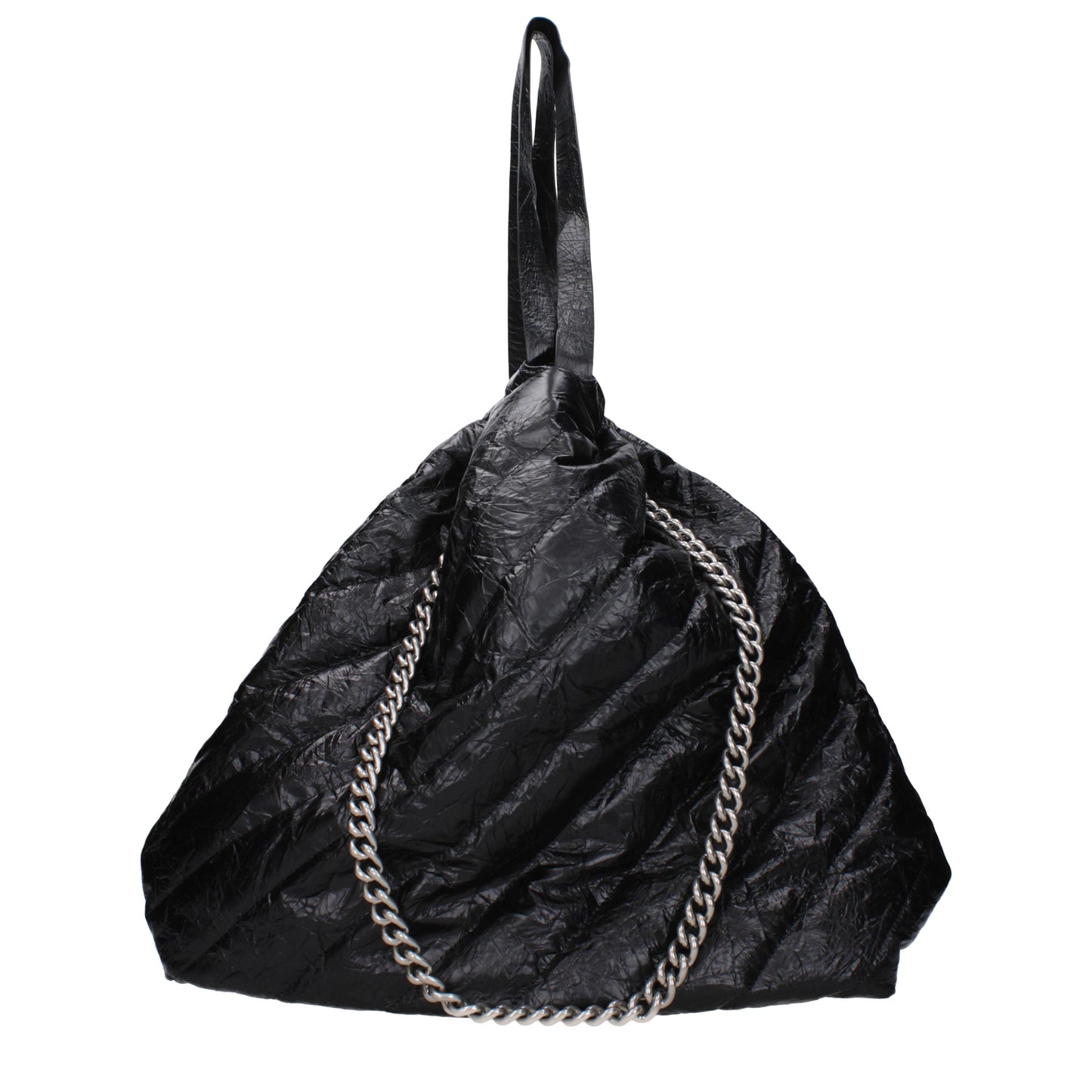 Balenciaga Shoulder Bags Women Leather Black