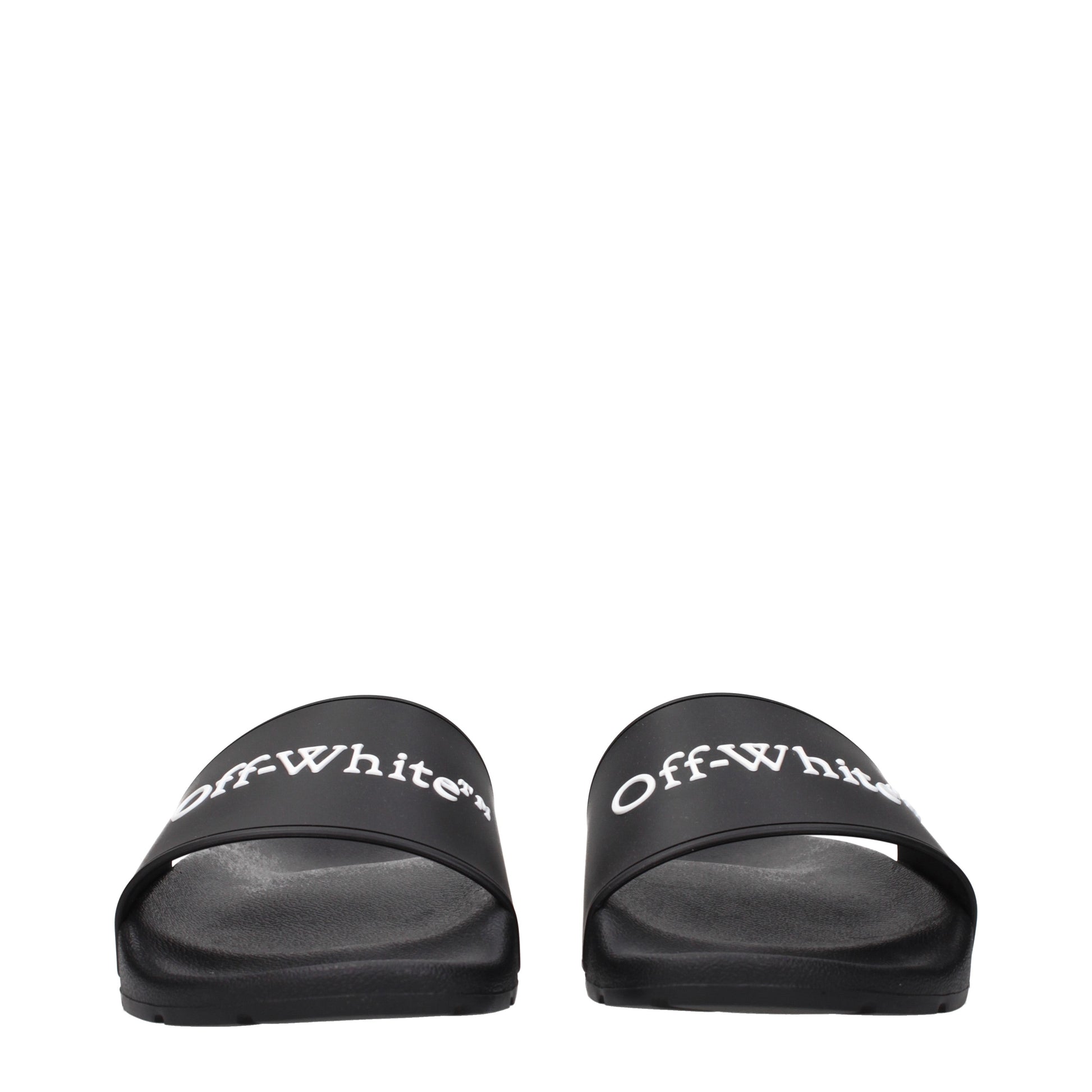 Off-White Men's Slippers and Clogs Rubber