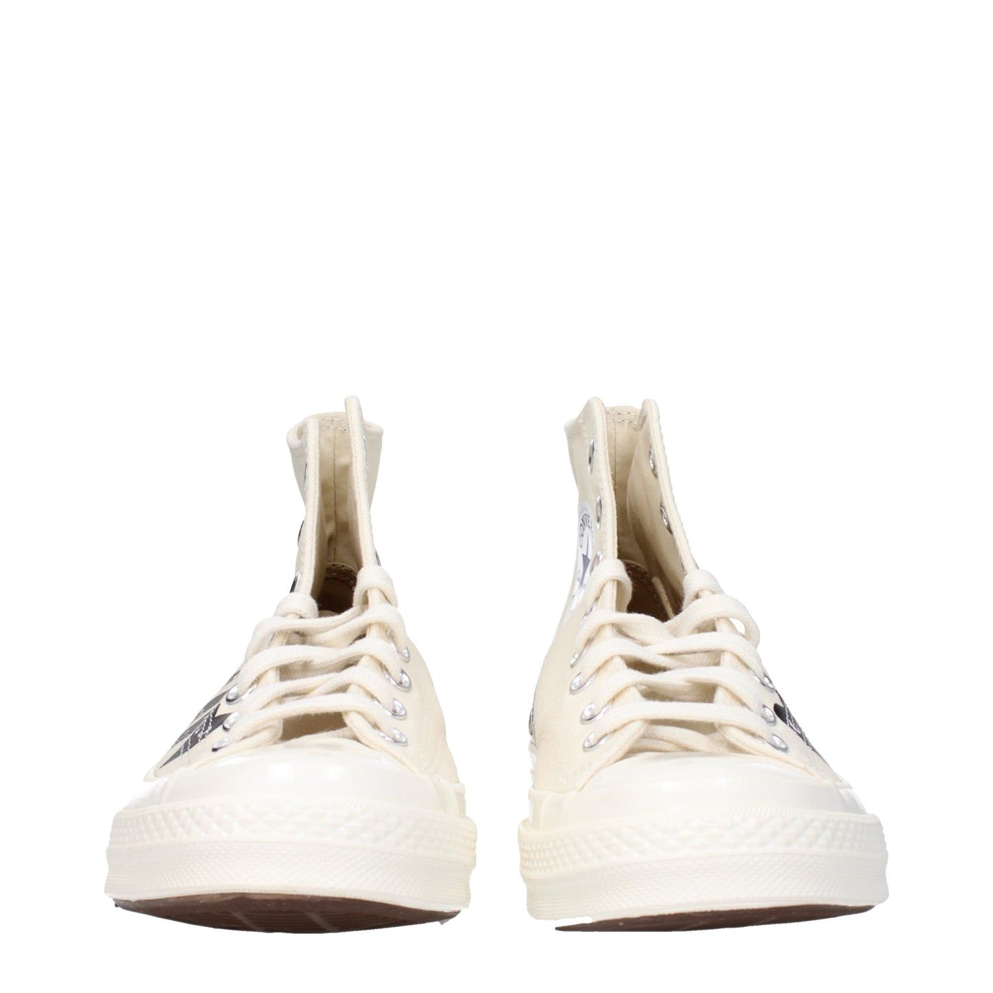 Comme des Garçon Men's Sneakers in Fabric  Beige/Black