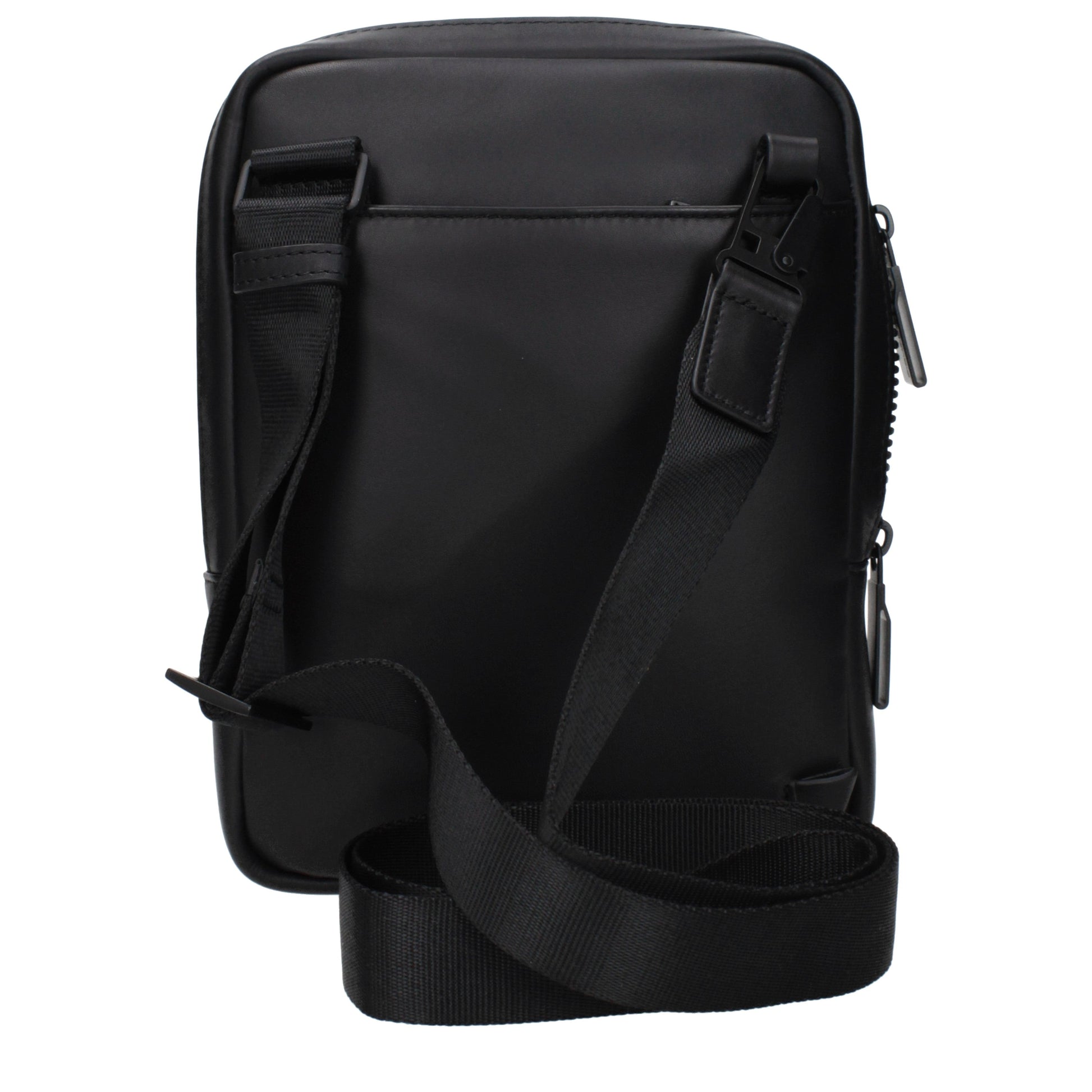 Piquadro Crossbody Bags Men Leather Black